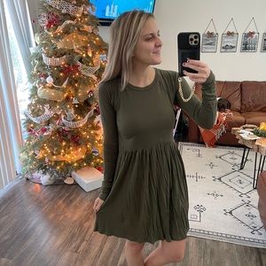 BCBG babydoll T-shirt dress